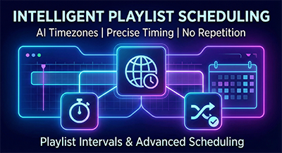 Playlist Intervals & Advanced Scheduling